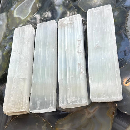 Rough Selenite Bar (L)