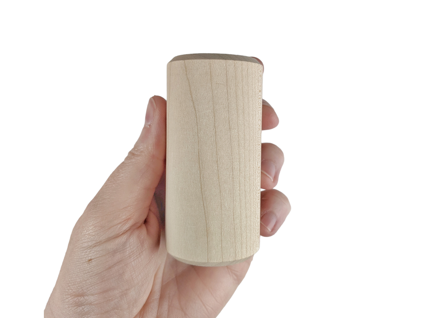 Wood Dowel (1.6 in wide x  3.2 in tall)