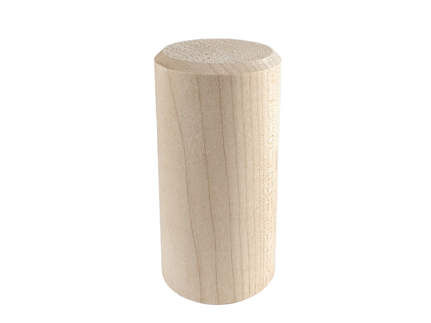 Wood Dowel (1.6 in wide x  3.2 in tall)