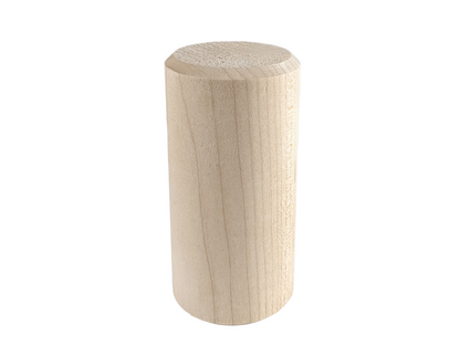 Wood Dowel (1.6 in wide x  3.2 in tall)