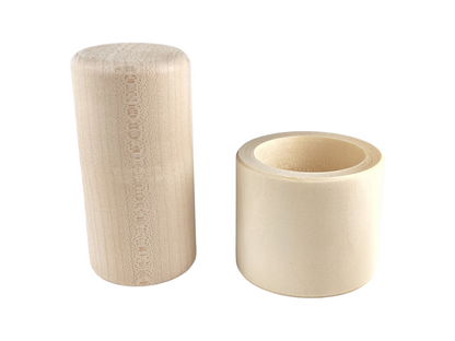 Wood Dowel (1.6 in wide x  3.2 in tall)