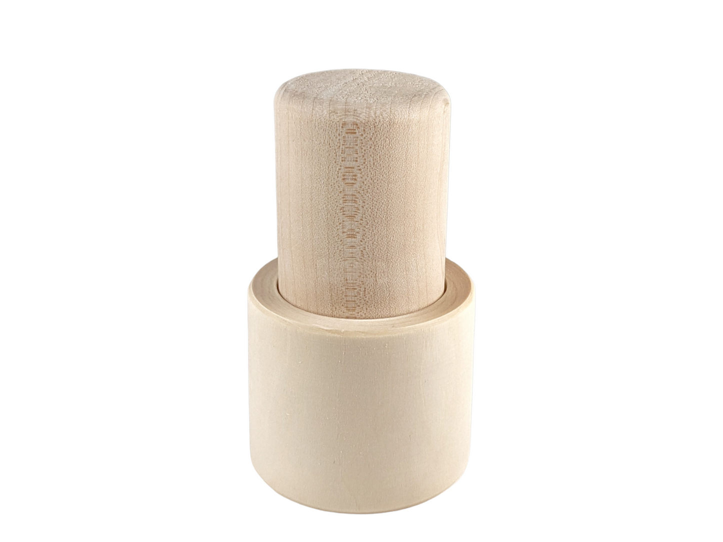Wood Dowel (1.6 in wide x  3.2 in tall)