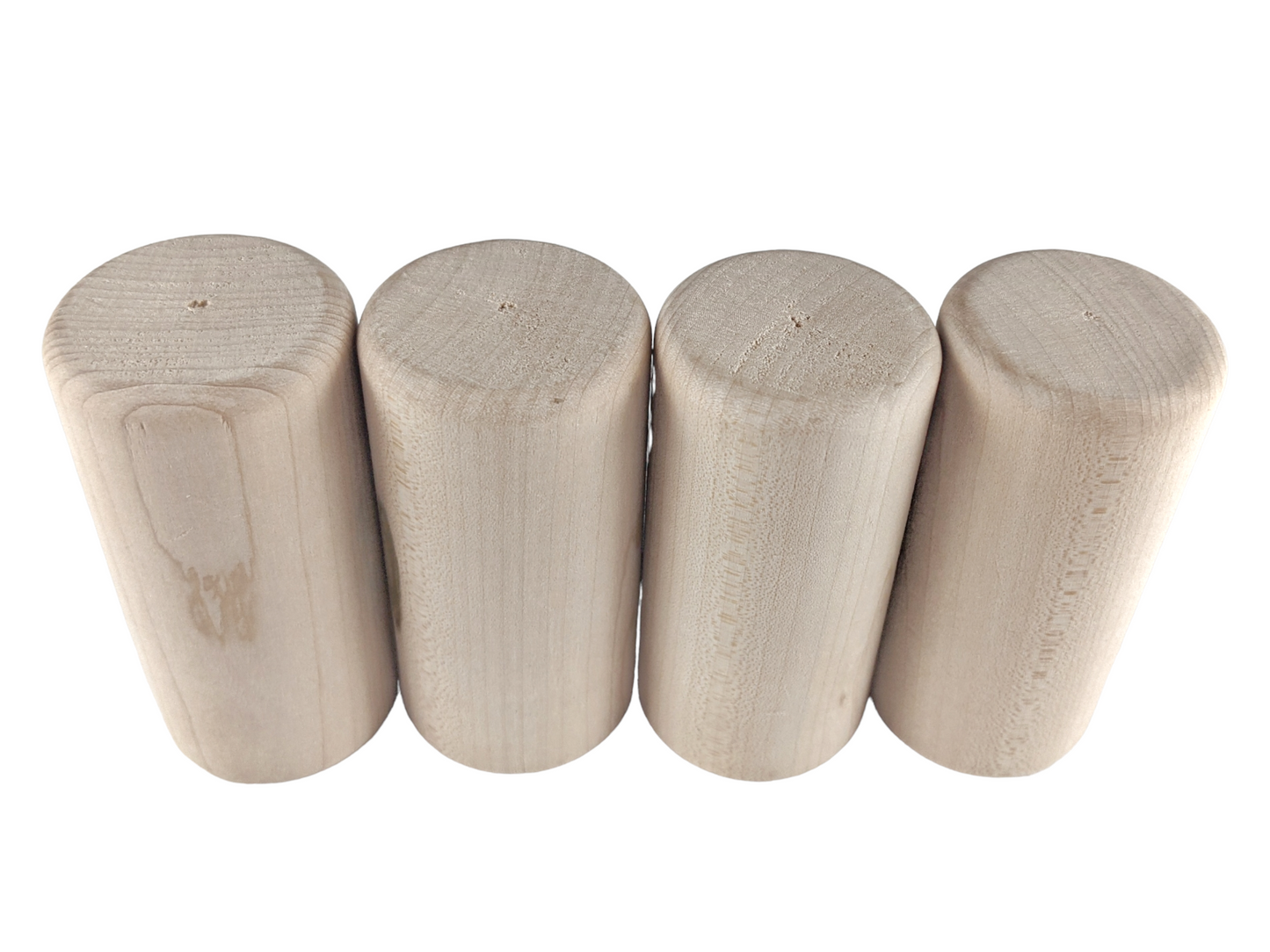 Wood Dowel (1.6 in wide x  3.2 in tall)