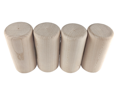 Wood Dowel (1.6 in wide x  3.2 in tall)