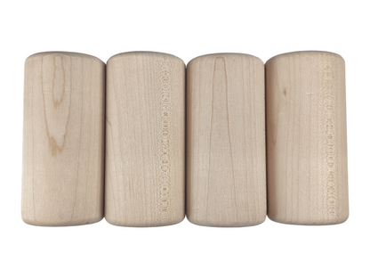 Wood Dowel (1.6 in wide x  3.2 in tall)