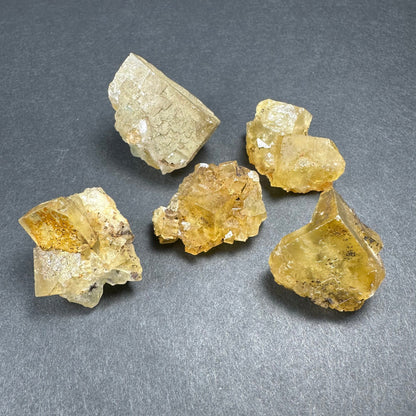 Thumbnail Specimens in Acrylic Box from Morocco