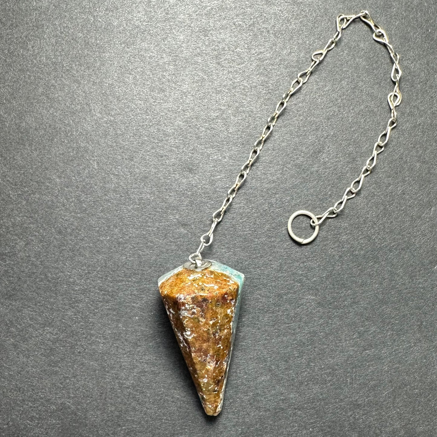 Stone Pendulum with Chain