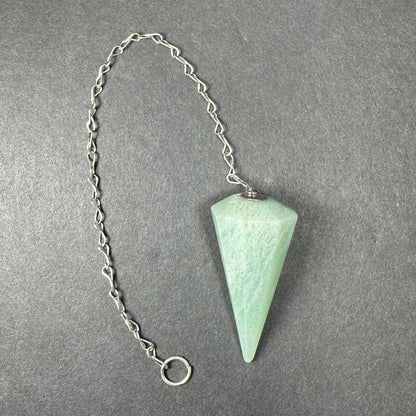 Stone Pendulum with Chain