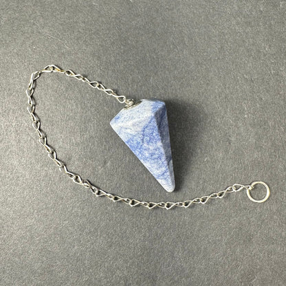 Stone Pendulum with Chain