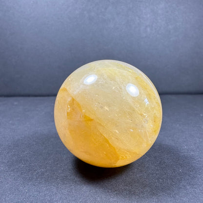 Yellow Hematoid Quartz Sphere