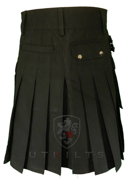 Utility Kilt – GlenTorin, Black