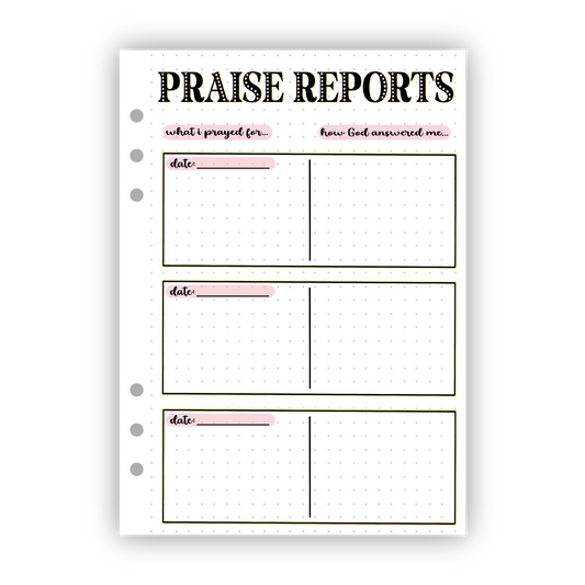 Praise Reports