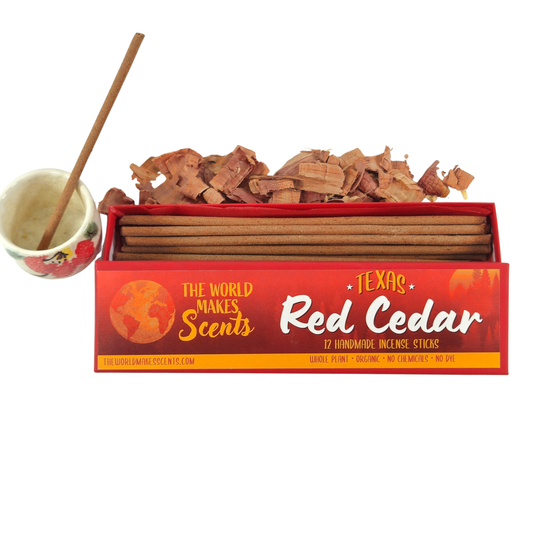 Red Cedar Organic Incense Sticks