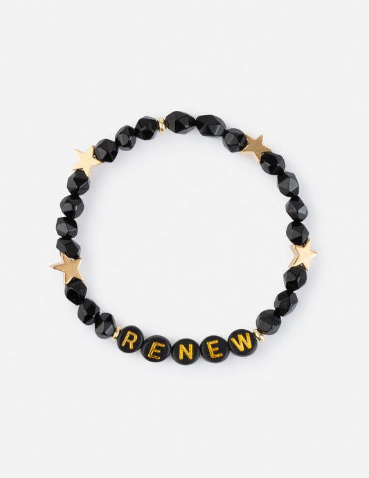 Renew Letter Bracelet