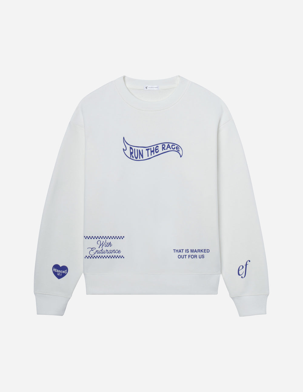 Run the Race Unisex Crewneck