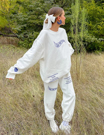 Run the Race Unisex Crewneck