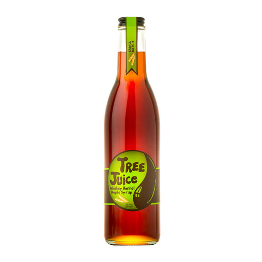 Rye Whiskey Barrel Aged Maple Syrup