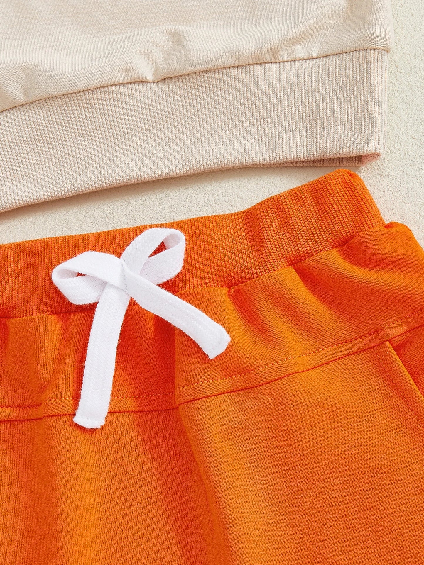 Baby Toddler Boys 2Pcs My First Halloween Outfit Letter Print Long Sleeve Top with Bat Embroidered Jogger Pants Set