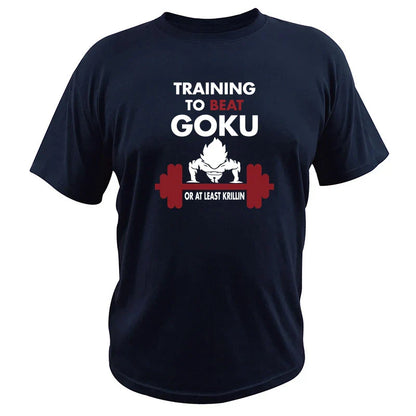 Training to Beat Goku Gym Shirt