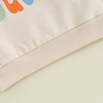 Baby Toddler Kids Girls Boys Matching Outfits Letter Print Big Lil Cousin Long Sleeve Crewneck Top