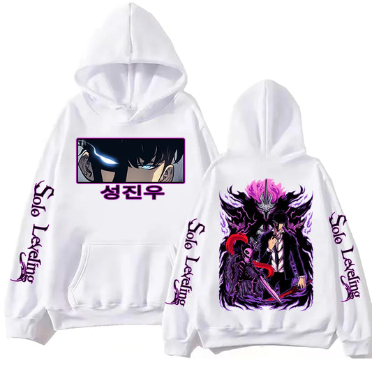 Solo Leveling Shadow Monarch Pump Hoodie
