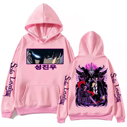 Solo Leveling Shadow Monarch Pump Hoodie