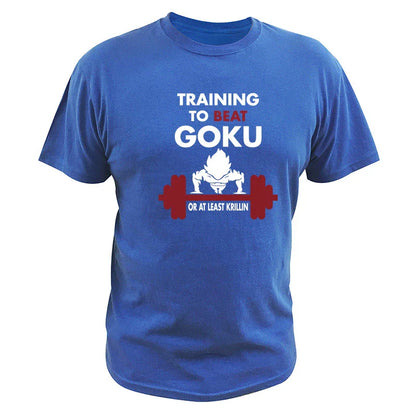 Training to Beat Goku Gym Shirt