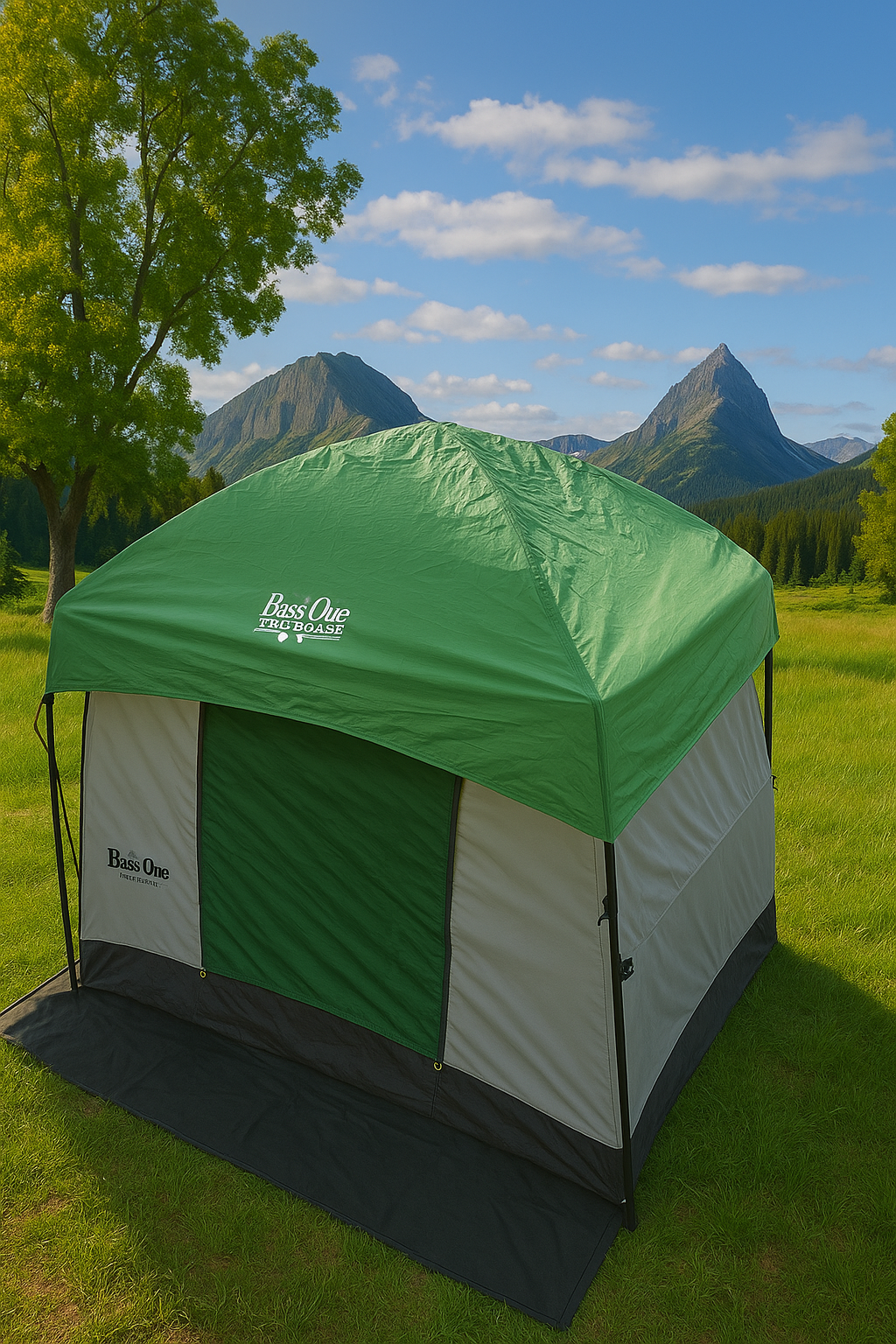 10x10 Side Mount Screen Room Tent by PahaQue for Camping and Outdoor Adventures