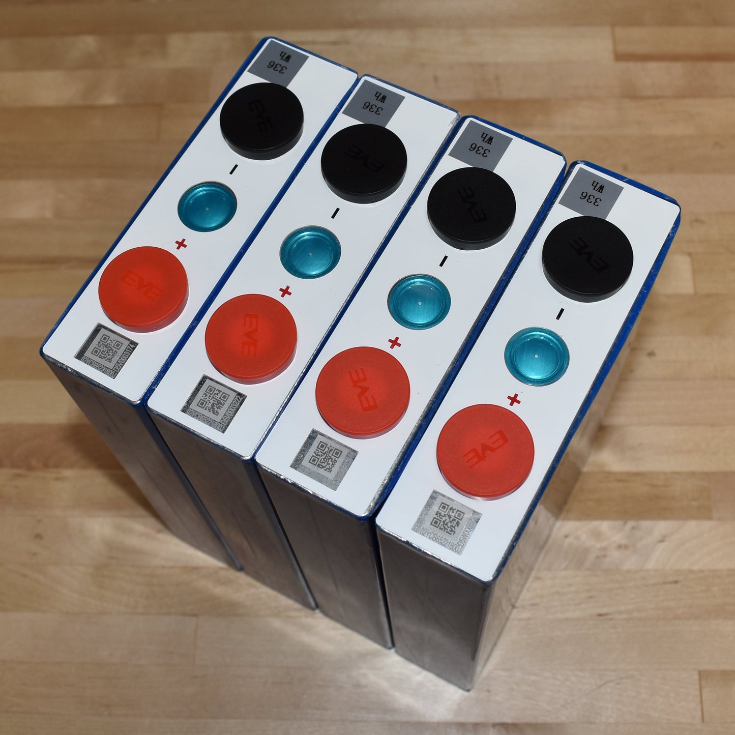 3.2V 105Ah EVE LiFePO4 LFP battery cells - 336Wh, 10+ year life @80% DOD