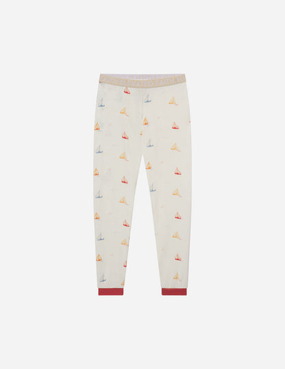 Sailboat Bamboo Kids Pajama Set