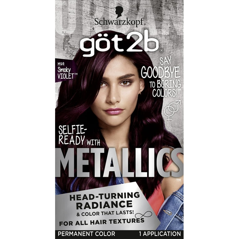 SCHWARZKOPF Got2b Metallics Permanent Hair Color