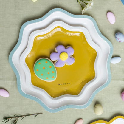 Signature Dessert Plate, Mustard (4)