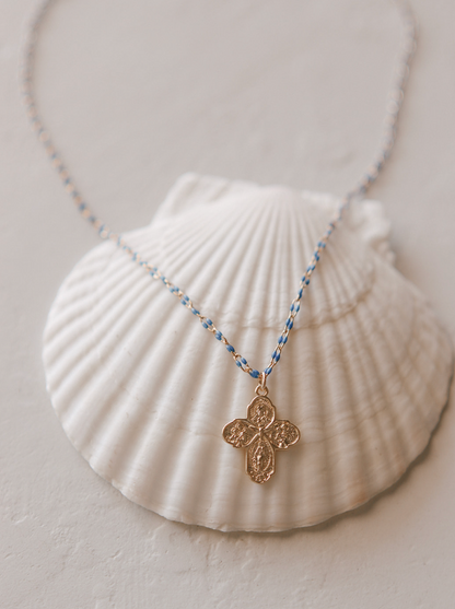 Four Way Cross Necklace - Grotto Chain