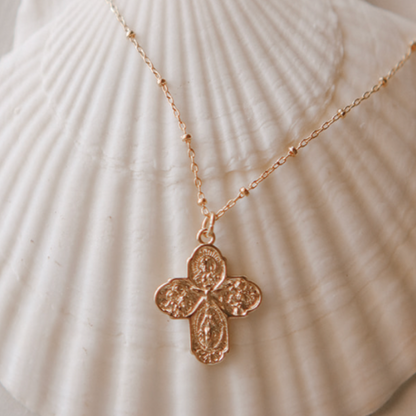 Four Way Cross Necklace
