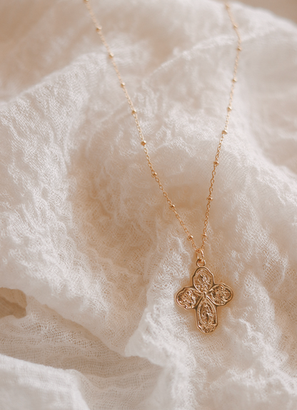 Four Way Cross Necklace