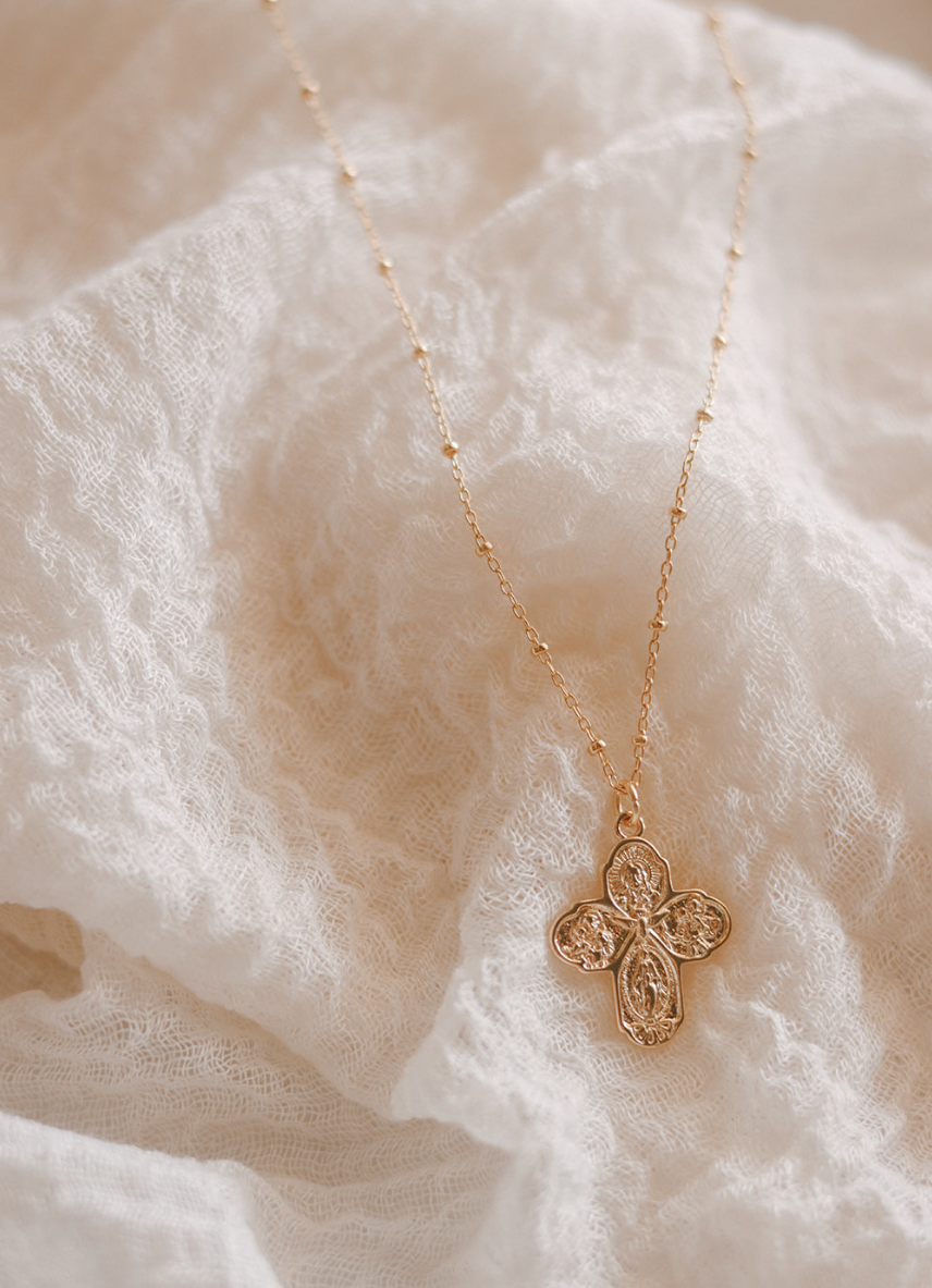 Four Way Cross Necklace