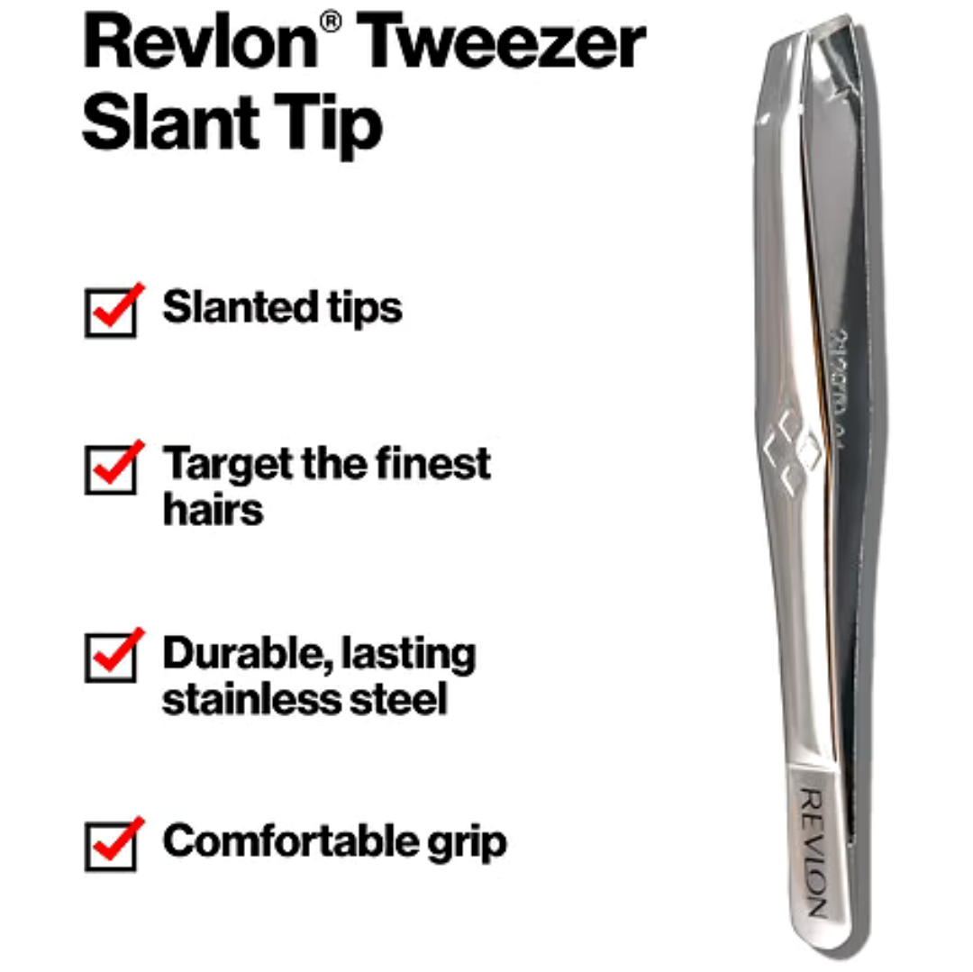REVLON Stainless Steel Ultimate Slant Tweezer