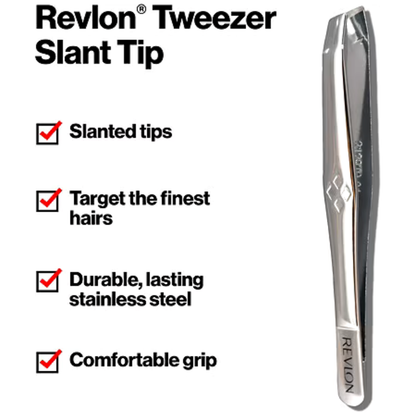 REVLON Stainless Steel Ultimate Slant Tweezer