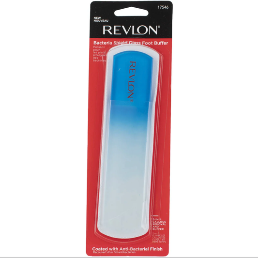 REVLON Bacteria Shield Glass Foot Buffer