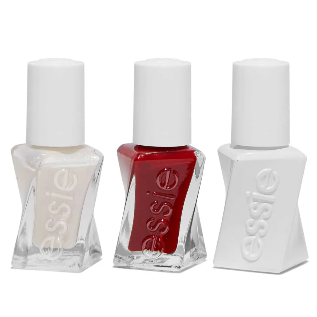 ESSIE gel couture longwear nail color 3 piece mini