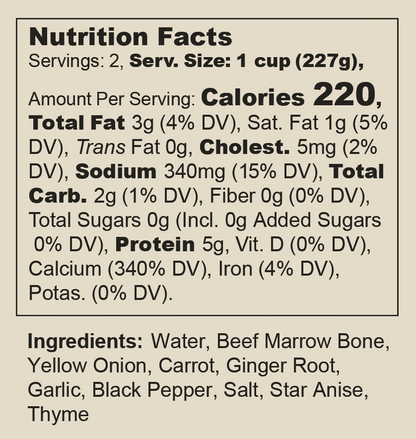 Reviving Halal Beef Bone Broth
