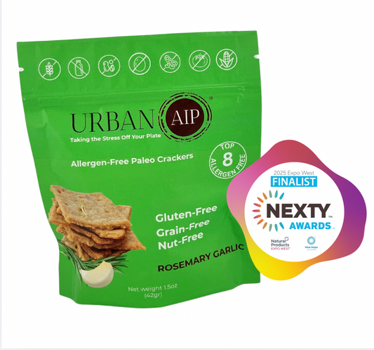 AIP Rosemary Garlic Crackers (price per box)