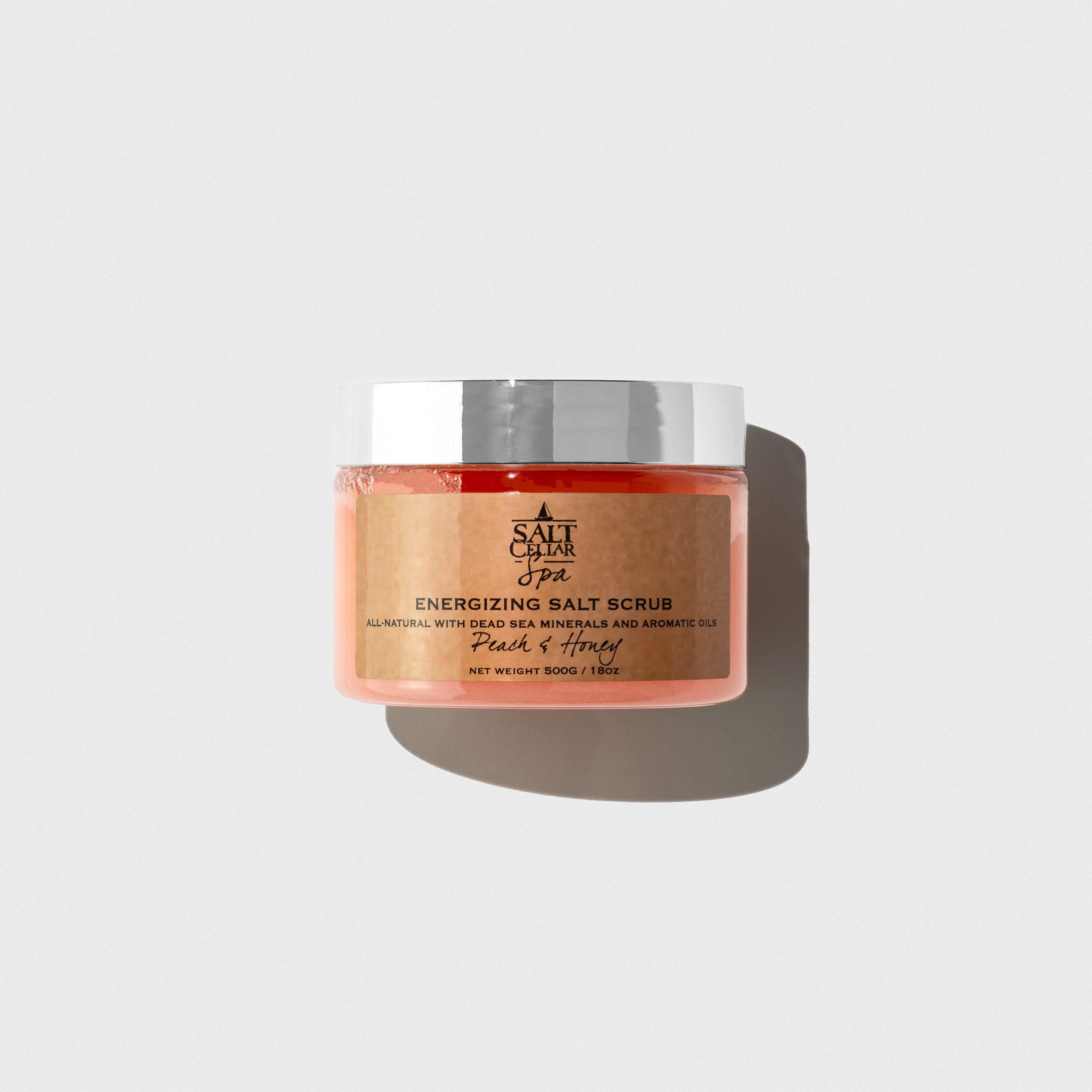 Peach & Honey Dead Sea Salt Body Scrub