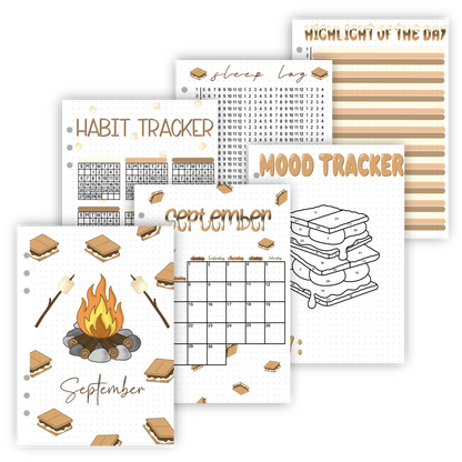 2026 Monthly Page Sets
