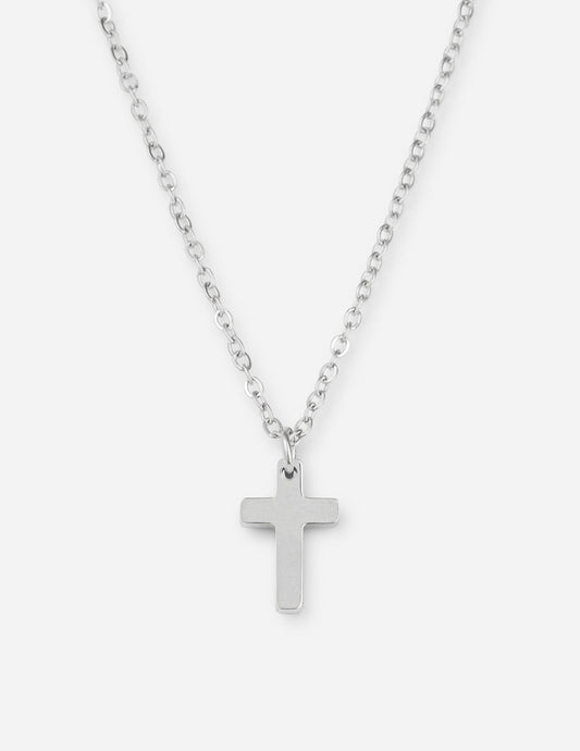 Silver Cross Necklace