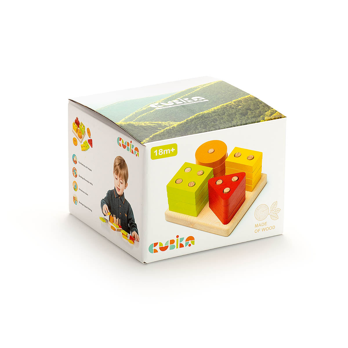 Wise Elk/Cubika Wooden toy - Sorter LSG 3