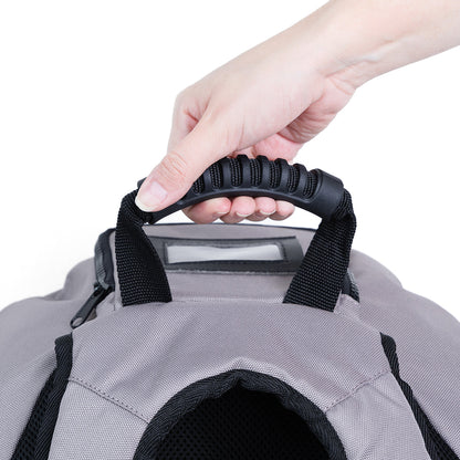 Saddle Carrier, Backpack Convenience, Hip-Belt, High Protection, 2 Sizes