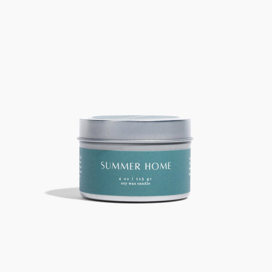 Summer Home Travel Candle