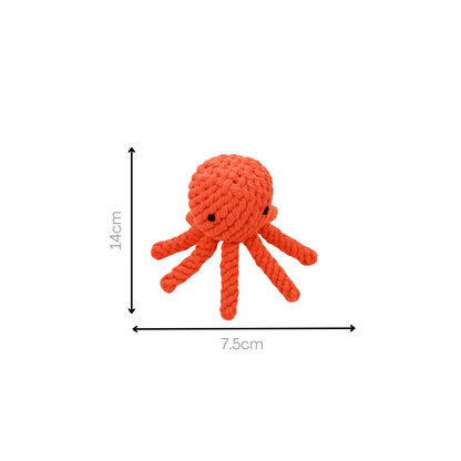 Ollie the Octopus Rope Toy