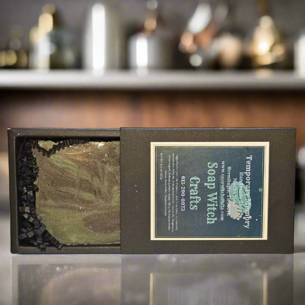 Temporary Memory Aloe Vera Bar Soap - Mocha Mint